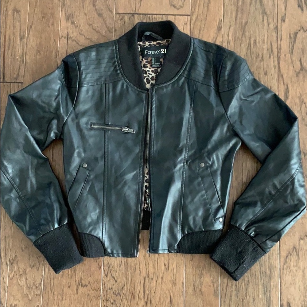 Forever 21 Leather Jacket
